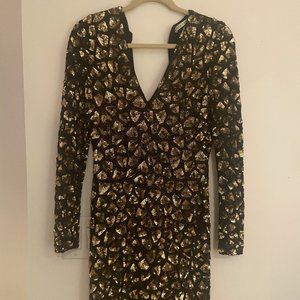 Alice and Olivia Sequin Dress